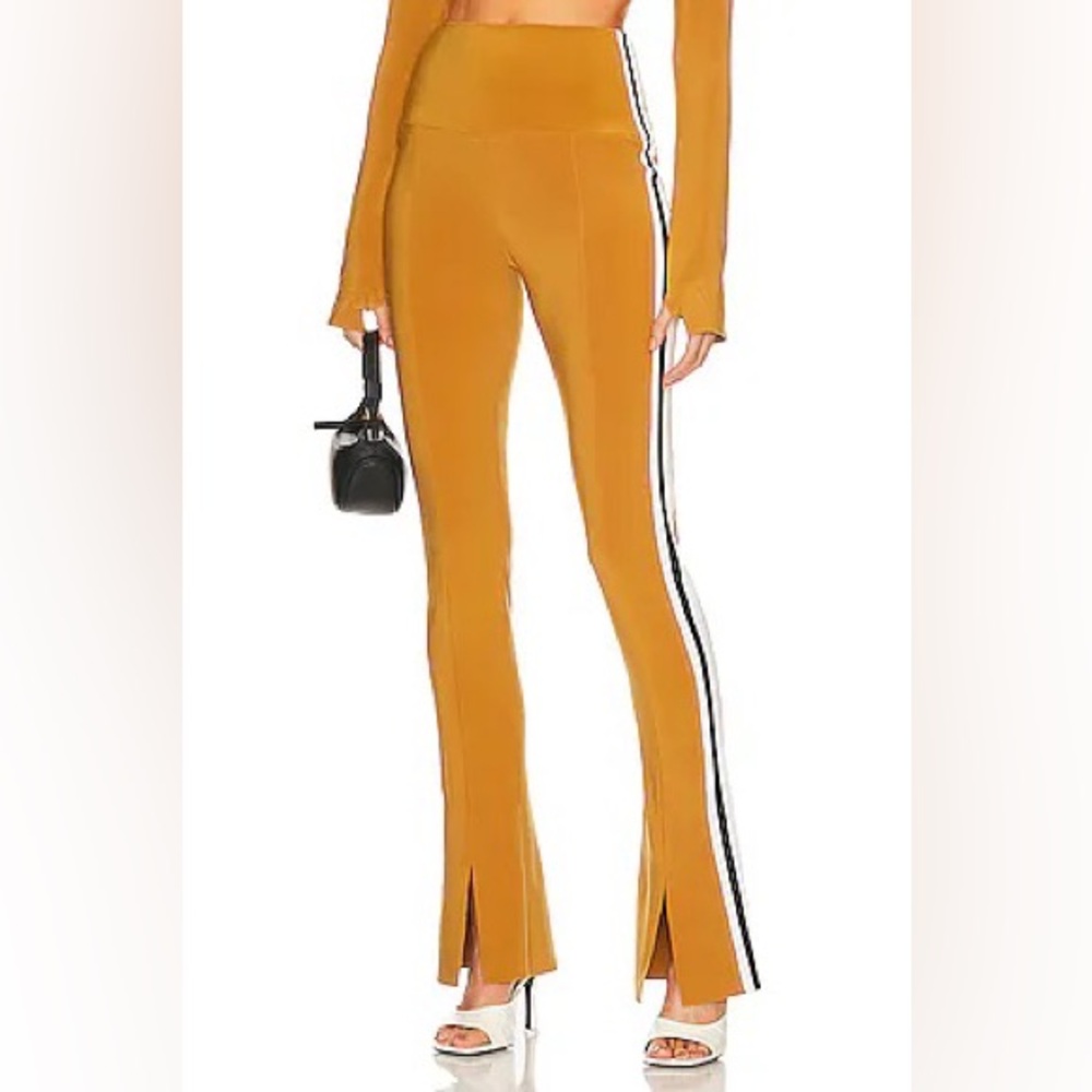 Norma Kamali Spat Legging w/ Side Stripe